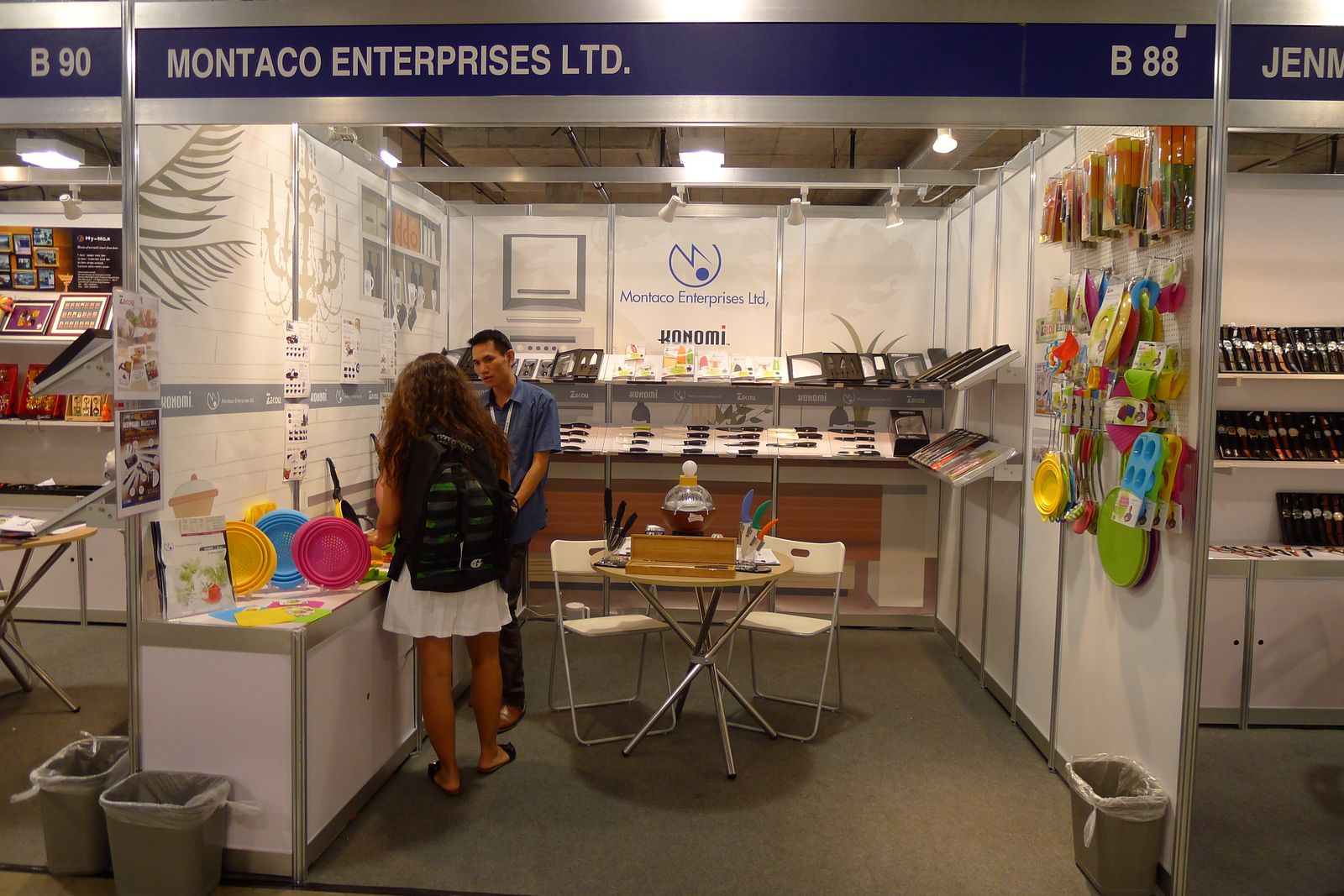 Montaco product display in Las Vegas