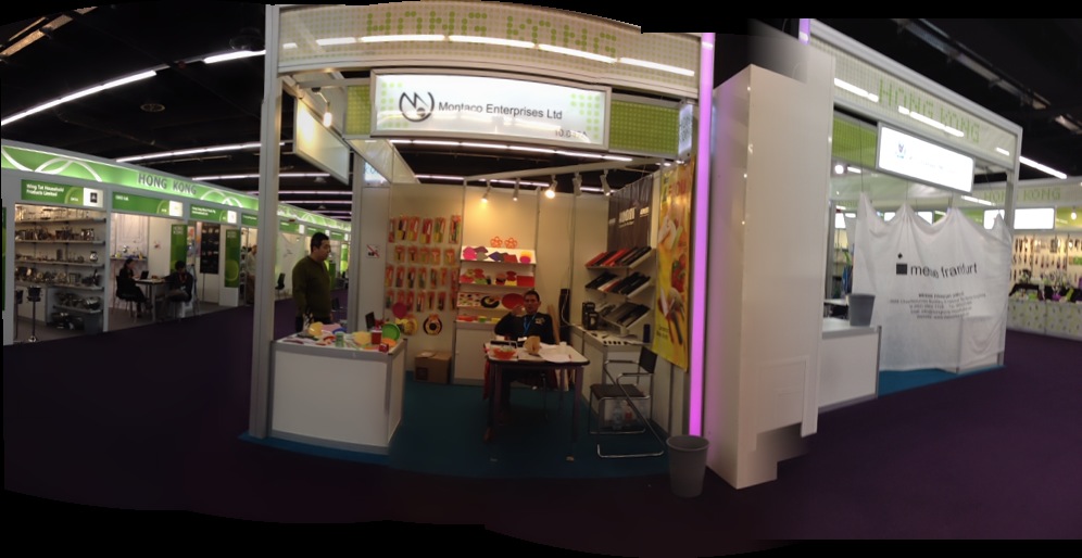 Montaco stand at Messe Frankfurt